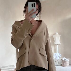 Nude Zara Blazer